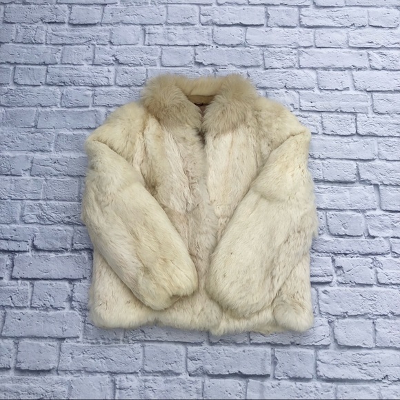 Vintage Rabbit Fur Coat